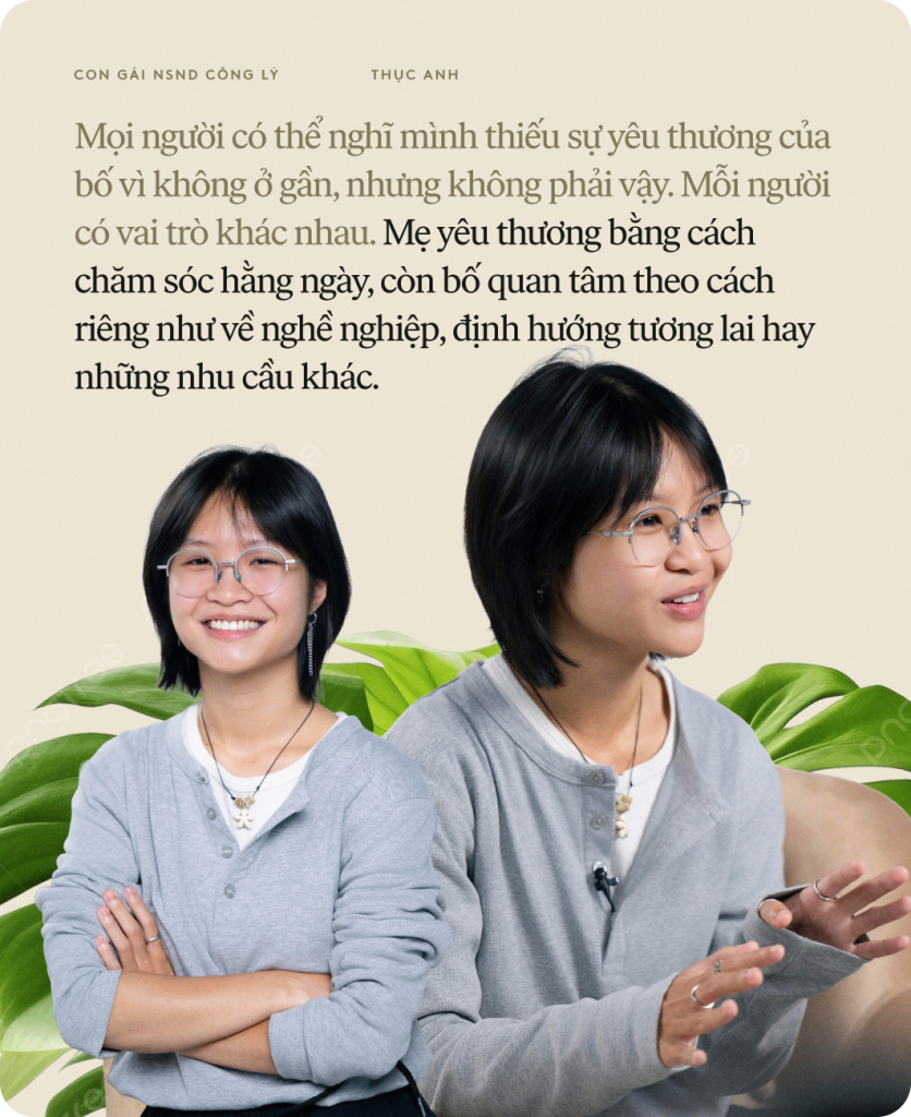 Thục Anh - con gái NSND Công Lý: Mình từng ước bố không nổi tiếng 