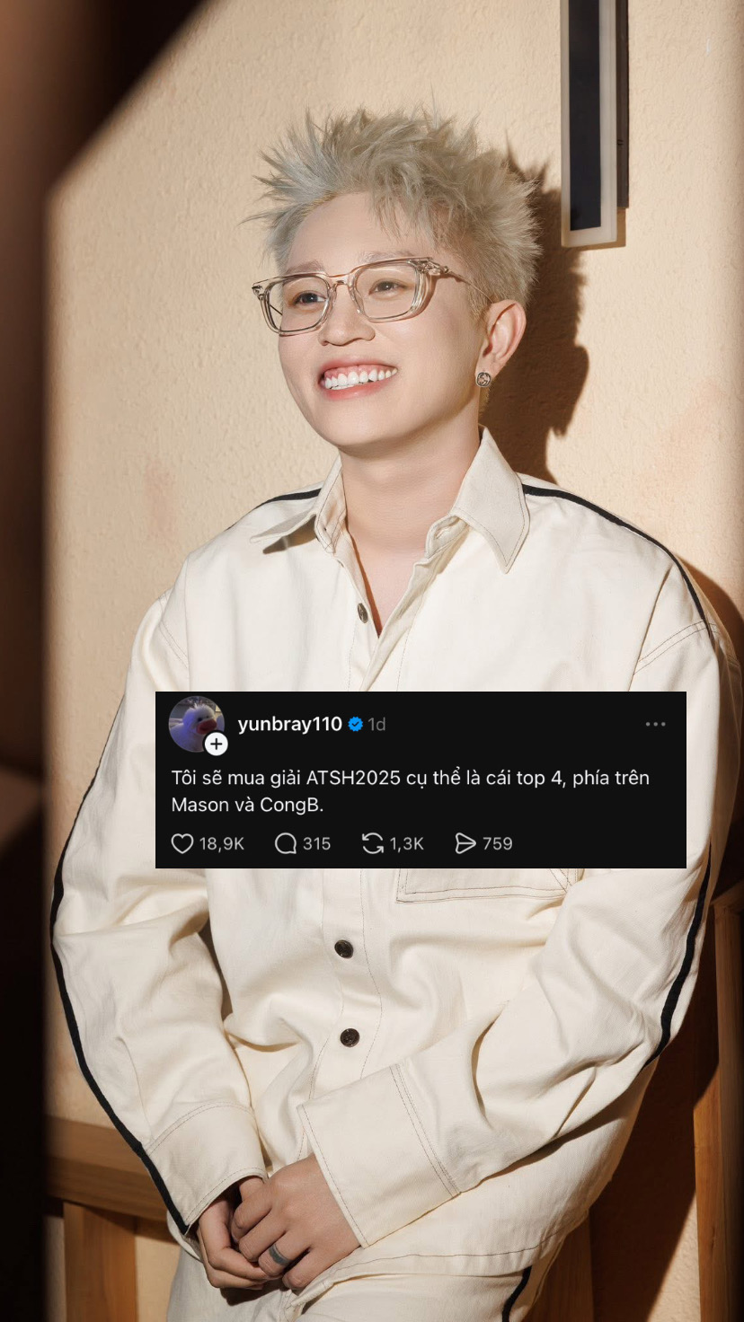 HLV Rap Việt khiến dân tình cười bò vì công khai mua giải