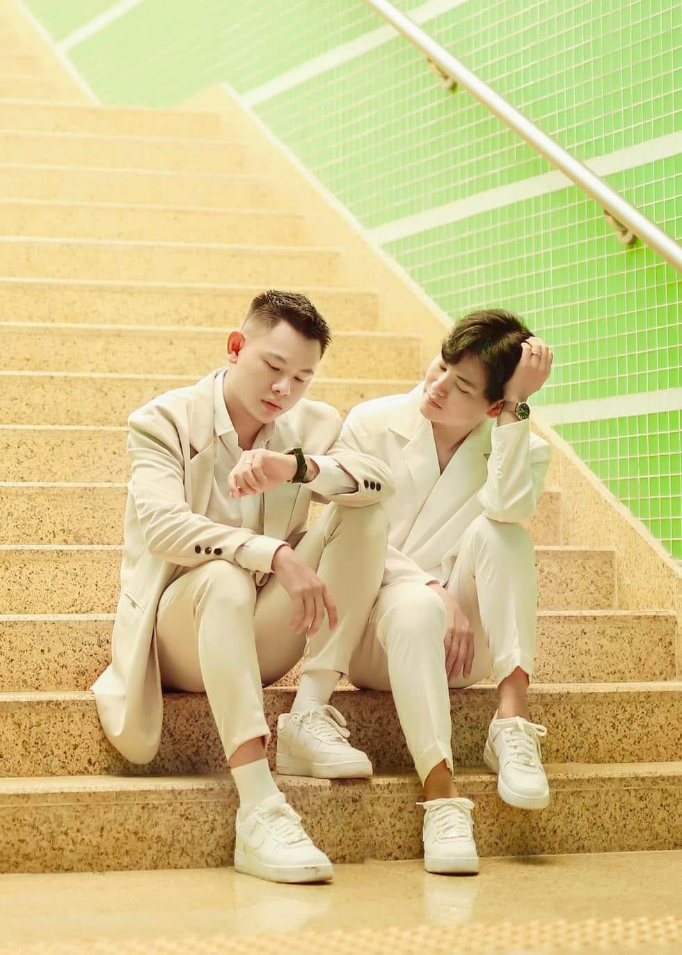 Thành Lĩnh (trái) và Nguyên Bắc (phải)