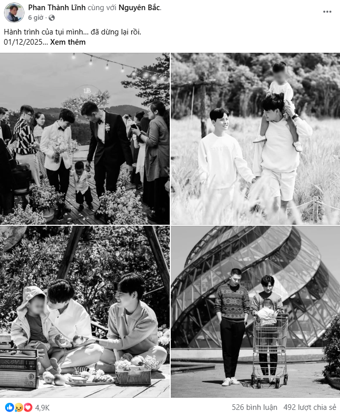 Bài đăng của cặp đôi nhận về nhiều sự chú ý