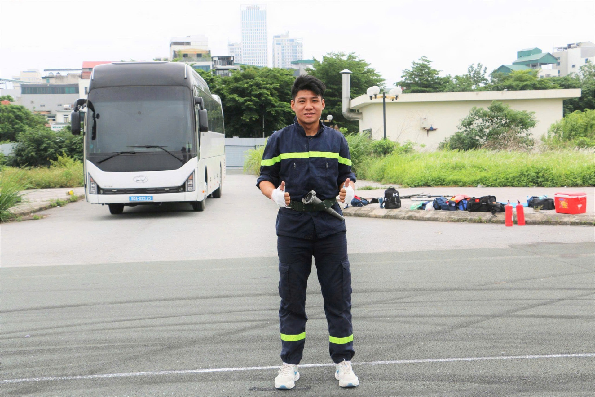 Những hình ảnh khác của chiến sĩ trẻ