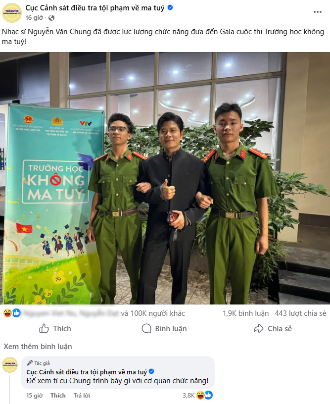 Bài đăng hơn 100 nghìn reaction