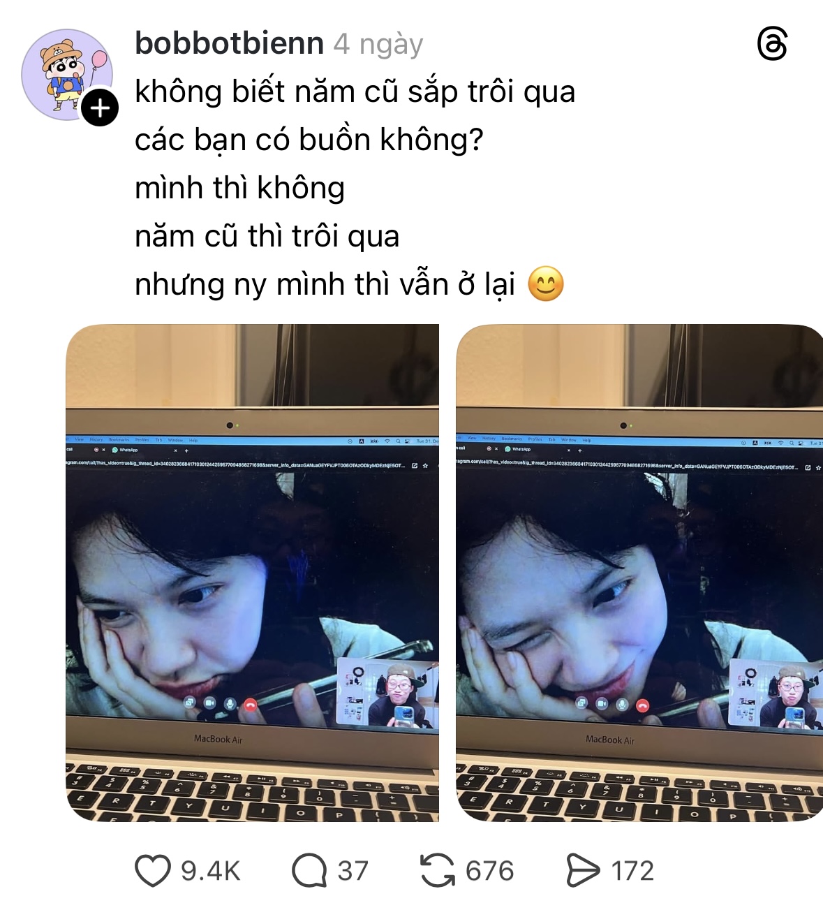 Loạt bài đăng ngọt ngào mà Bốp dành cho bạn gái