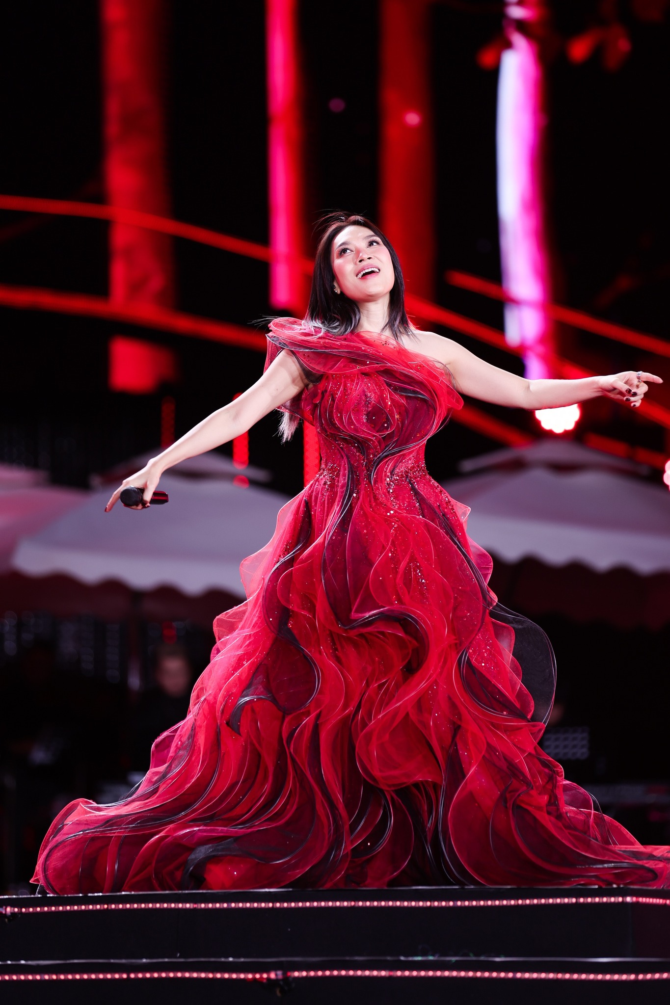 Mỹ Tâm luôn tận hưởng với âm nhạc của mình