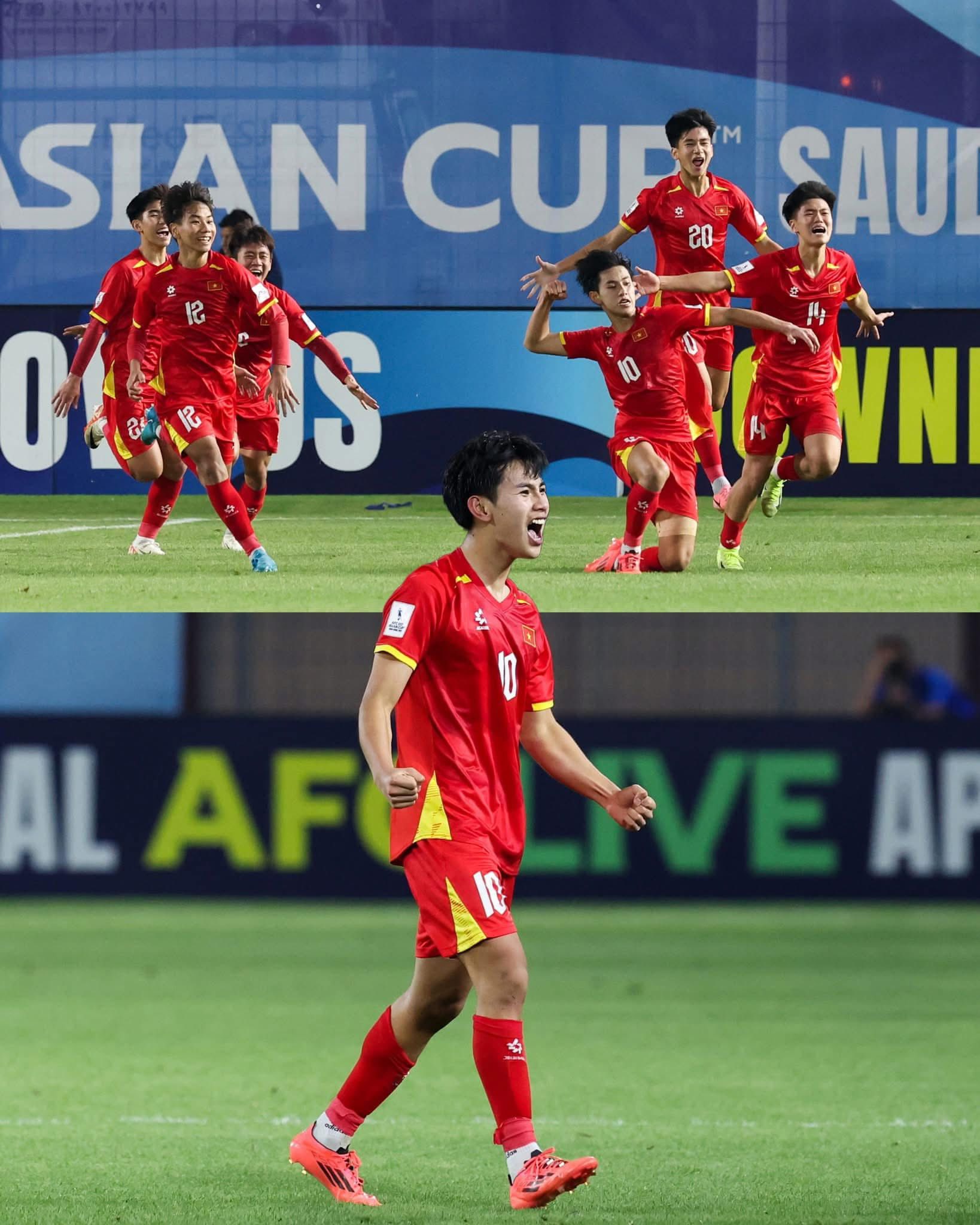 Gia Bảo trong màu áo U17 Quốc gia (Ảnh: FBNV)