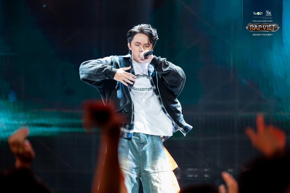 Nhật Hoàng có hành trình ấn tượng ở Rap Việt mùa 4
