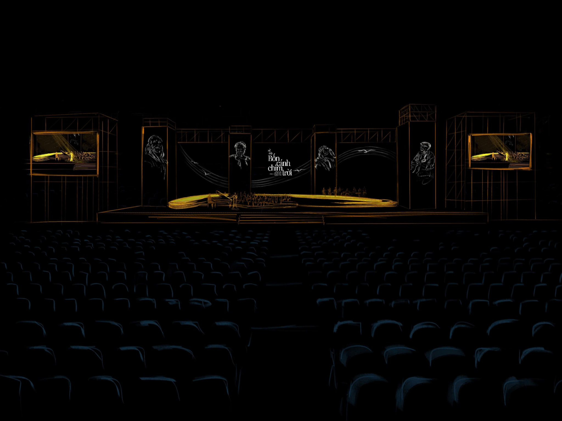 Đạo diễn Vũ Hồng Thắng Dù cho biết dù đối mặt với nhiều khó khăn, ê-kíp và nghệ sĩ vẫn nỗ lực hoàn thành phần việc của mình, với mong muốn chương trình có thể diễn ra để phục vụ khán giả (Ảnh: Facebook)