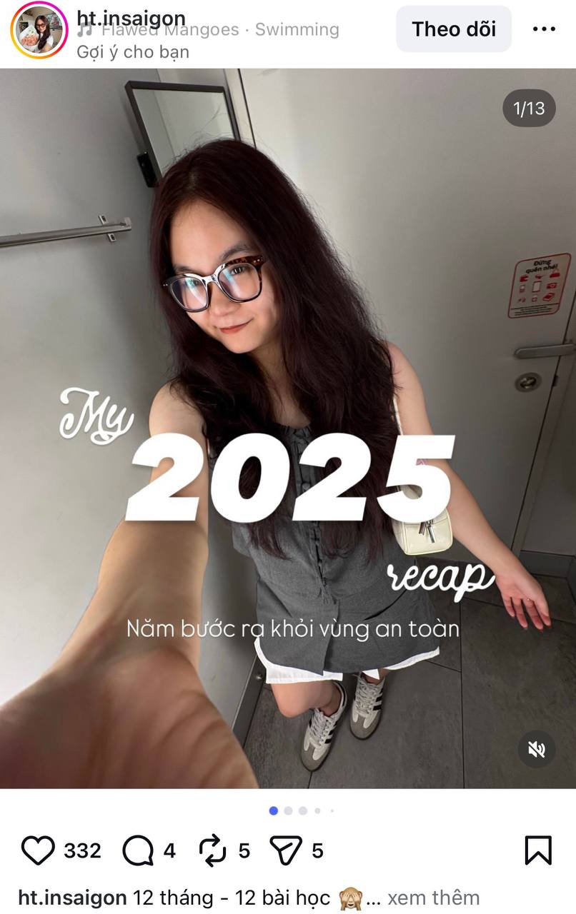 12 tháng - 12 bài học cuối cùng cũng đã sắp khép lại. Dẫu vậy với nhiều bạn trẻ 2025 vẫn là một năm khó quên, trưởng thành hơn và vững vàng hơn. 