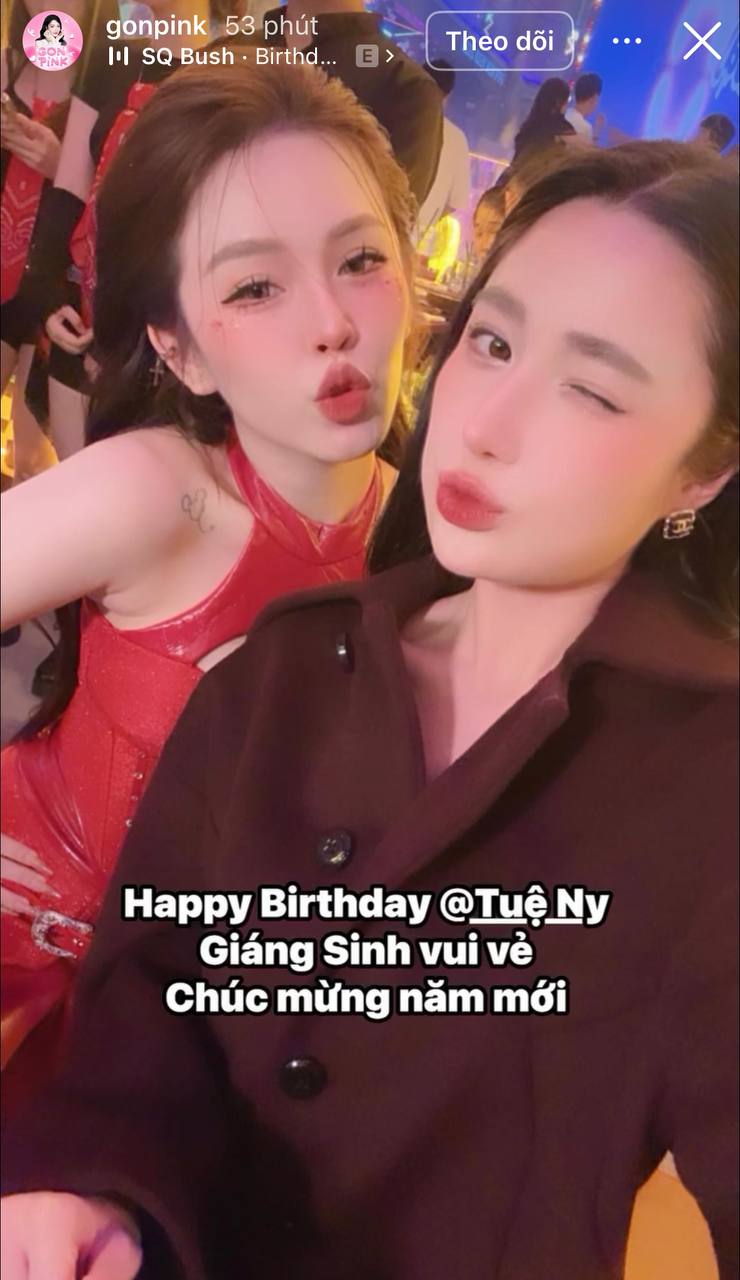 Gon Pink đúng là nữ hoàng tiệc tùng.