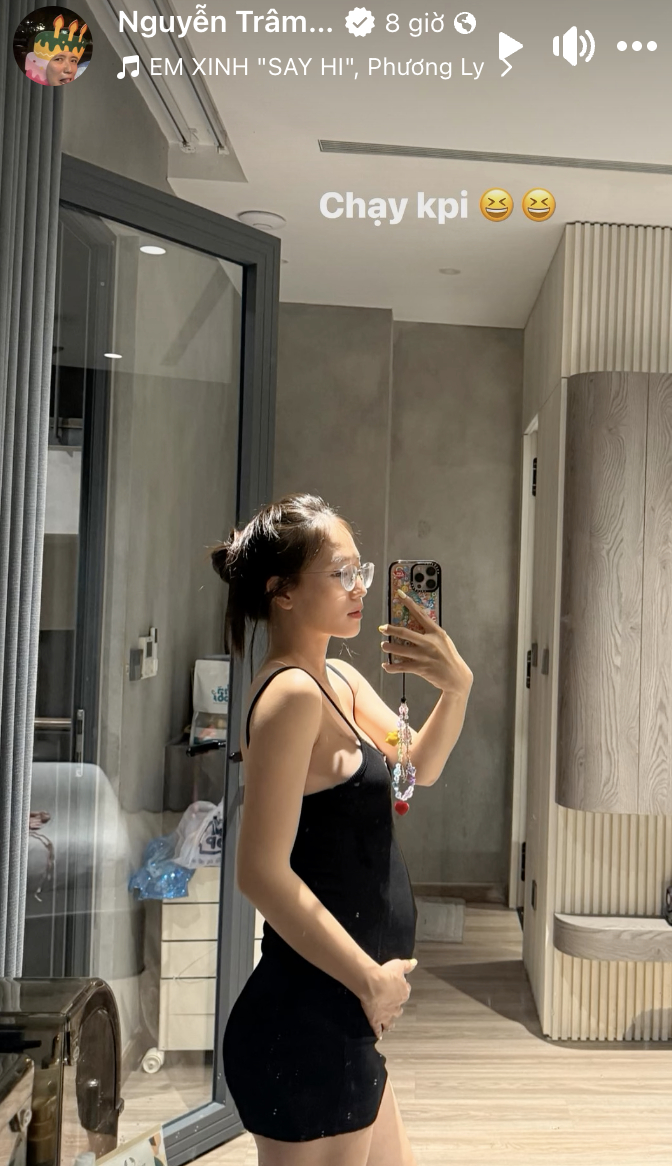 Cô nàng hài hước gọi đây là 