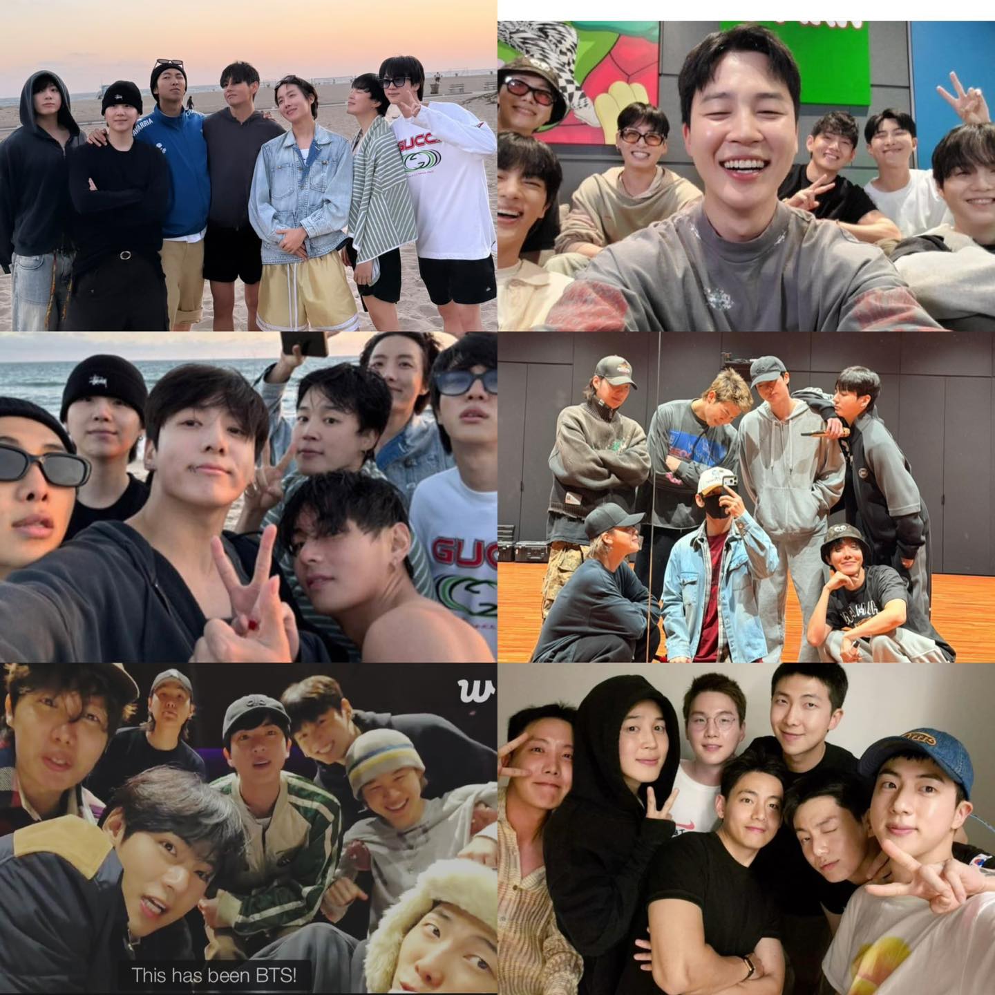 BTS đã hoàn thành nghĩa vụ quân sự cả 7 thành viên vào giữa năm 2025, nay sẵn sàng trở lại đường đua (ảnh: Weverse)