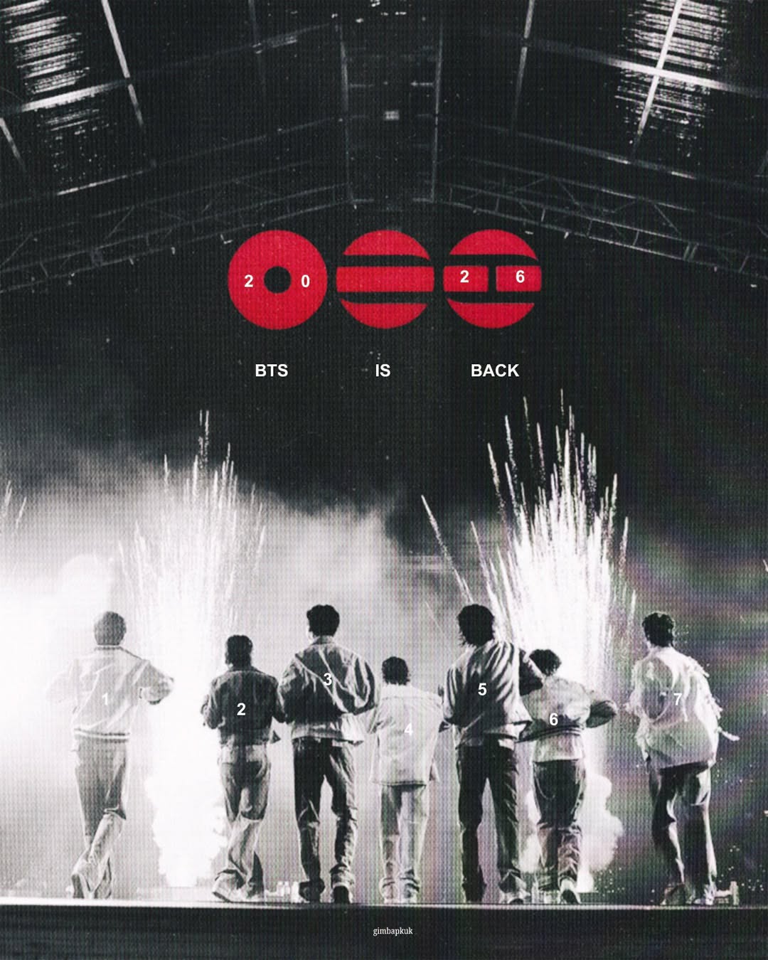 BTS xác nhận phát hành album mới vào ngày 20/3, gồm 14 ca khúc, sau đó khởi động World Tour (ảnh: X)