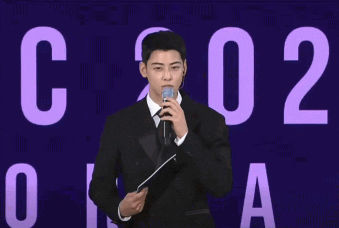 Phong thái chuyên nghiệp của Cha Eun Woo tại APEC 2025