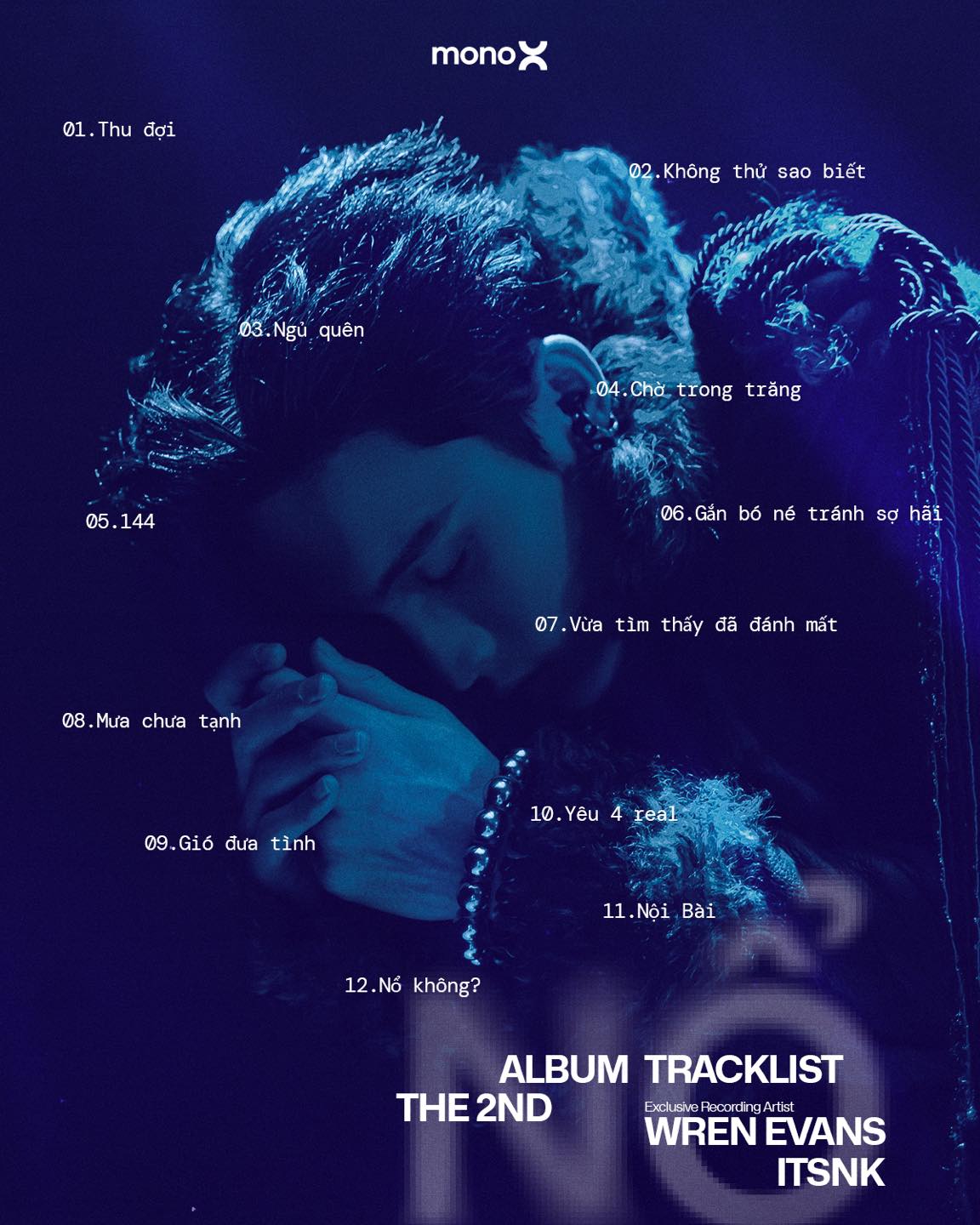 Wren Evans ra album mới - Nổ, đây cũng là album đầu tiên của Vbiz trong năm 2026 (ảnh: FB)