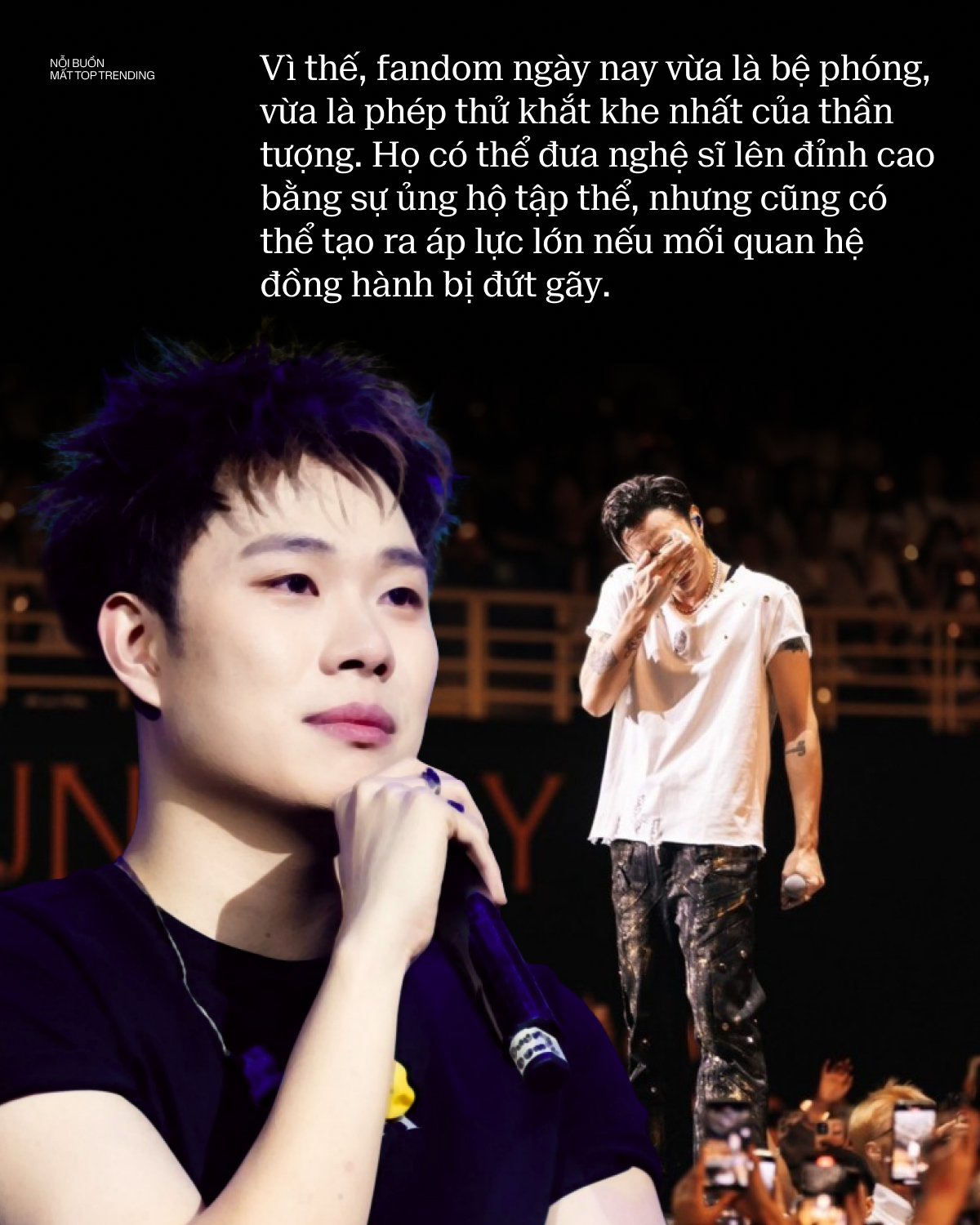 Văn hóa thần tượng nghệ sĩ Việt trưởng thành: Khi tình yêu idol không còn là cuộc chơi cảm xúc 