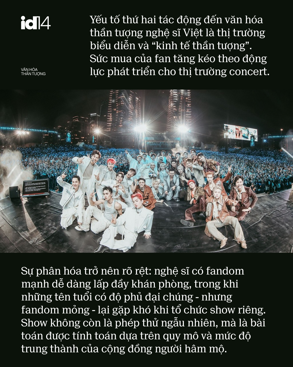 Văn hóa thần tượng nghệ sĩ Việt trưởng thành: Khi tình yêu idol không còn là cuộc chơi cảm xúc 