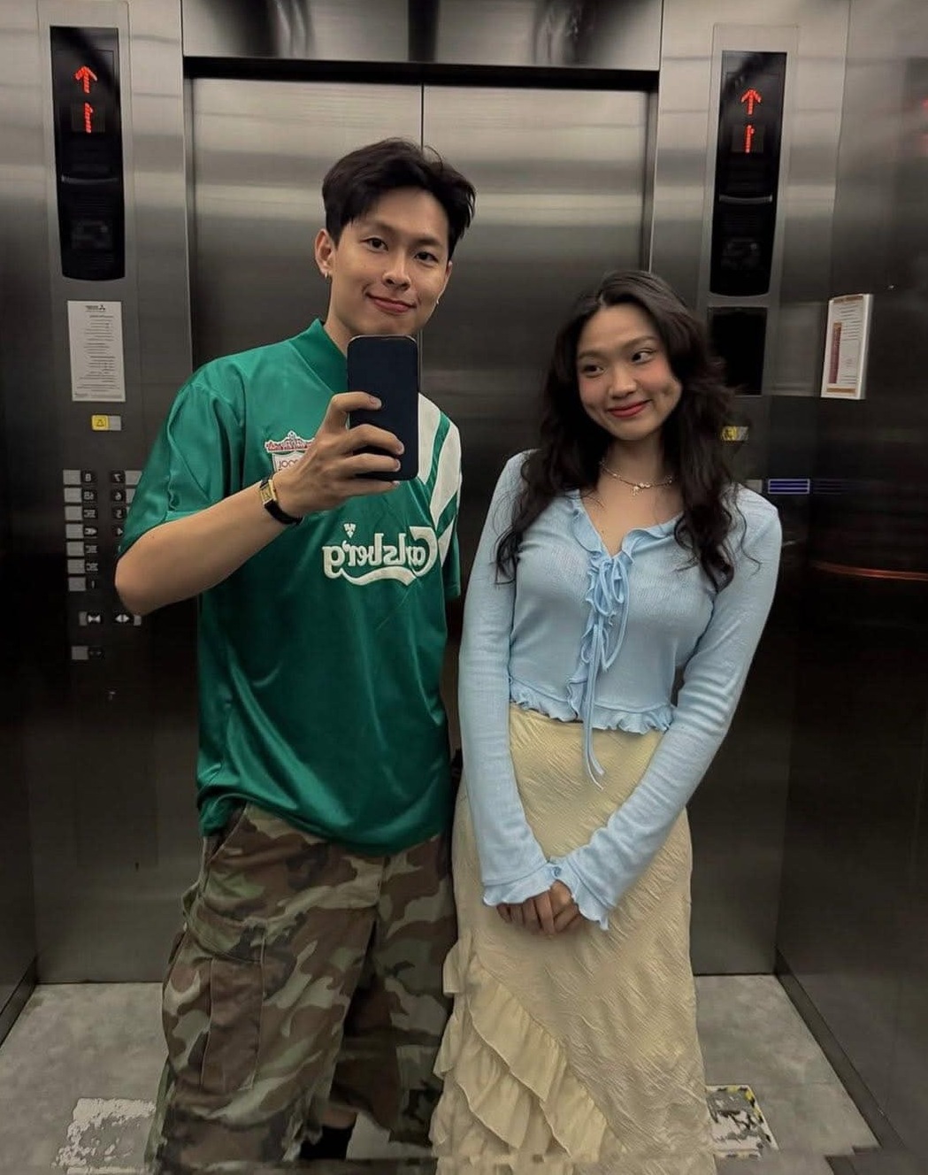 Chuyện tình của HURRYKNG còn trở thành câu chuyện truyền cảm hứng, cả FC yêu quý “chị dâu” Kem (ảnh: Instagram)