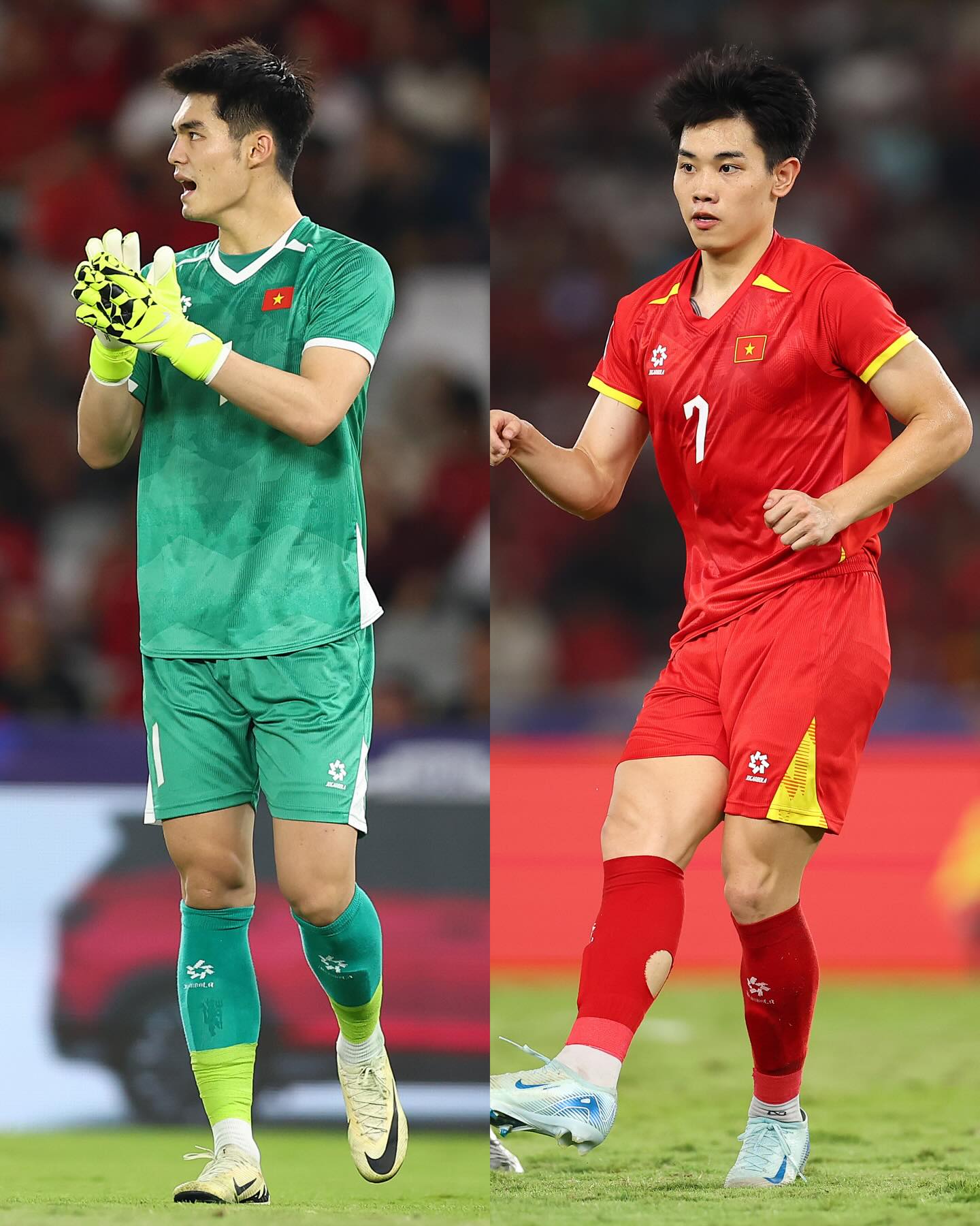 Fanpage Facebook FIFA World Cup đăng tải hình ảnh Đình Bắc và Trung Kiên dùng dòng caption: 