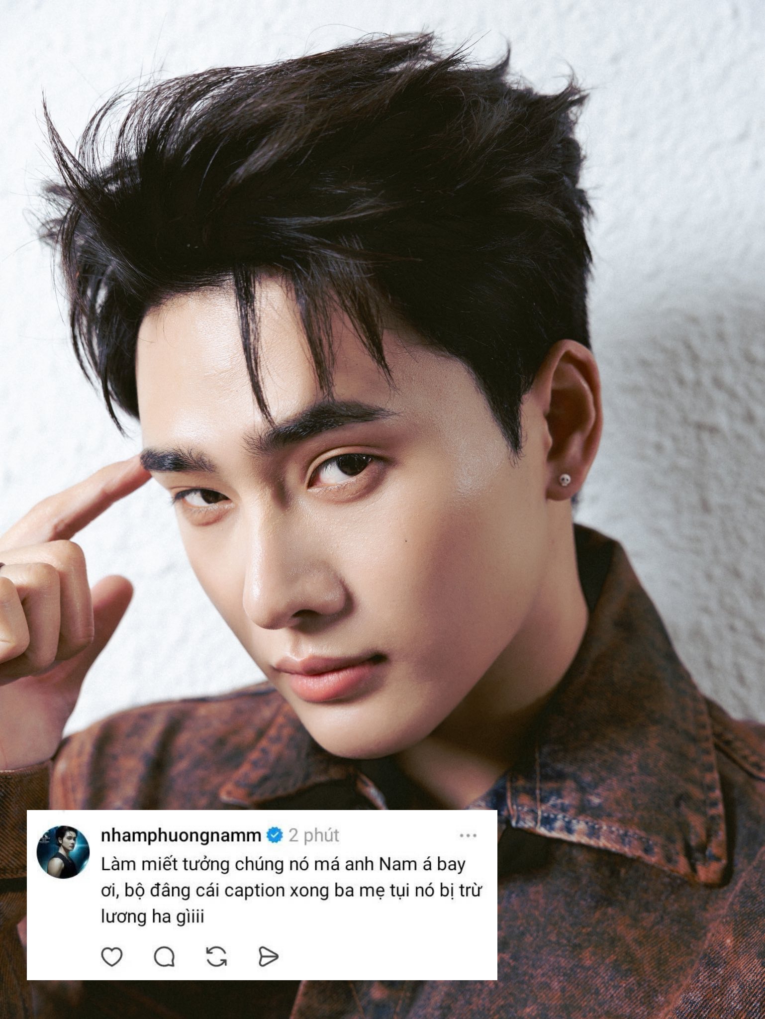 Dòng trạng thái gây tranh cãi của Nhâm Phương Nam