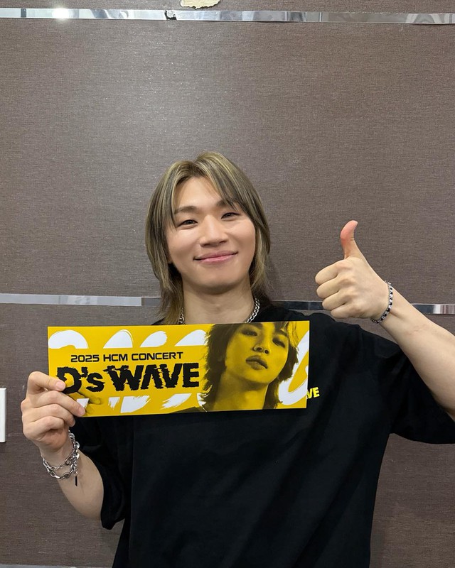 Sang năm 2025, Daesung quay trở lại Việt Nam cùng Asia Tour D’s WAVE