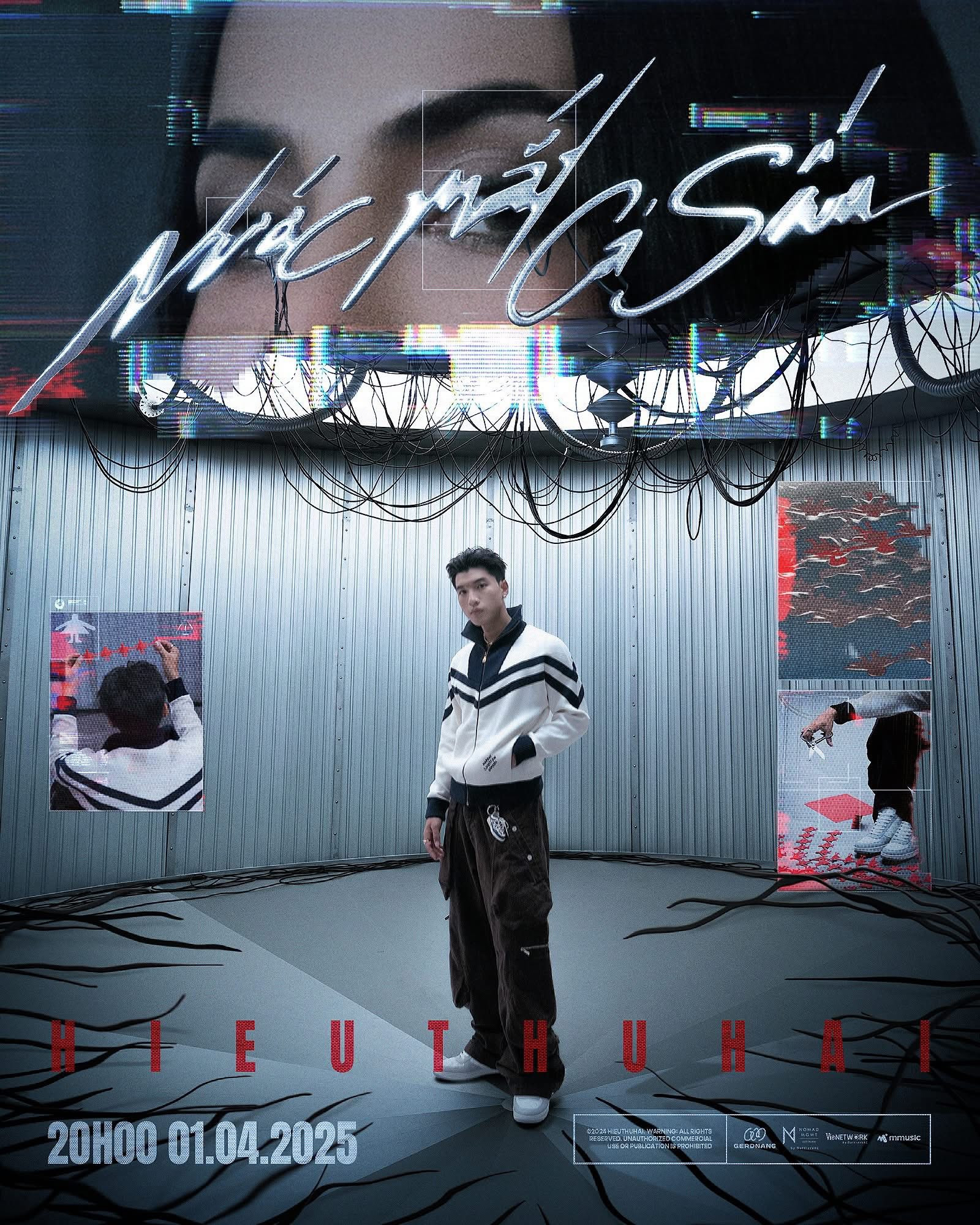 HIEUTHUHAI ra mắt ca khúc Nước Mắt Cá Sấu trong năm 2025