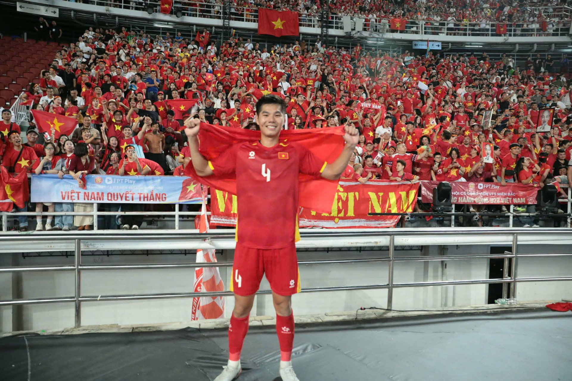 Cầu thủ Nguyễn Hiểu Minh (Ảnh FBNV)