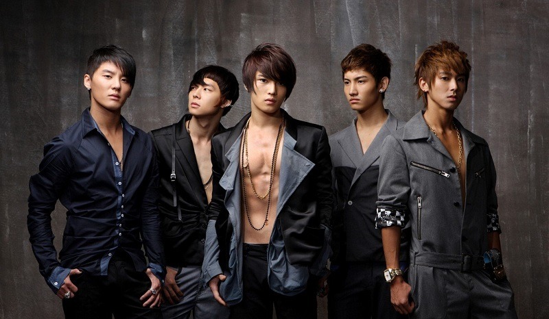 DBSK - nhóm nhạc huyền thoại thời còn đủ 5 thành viên (ảnh: SM)