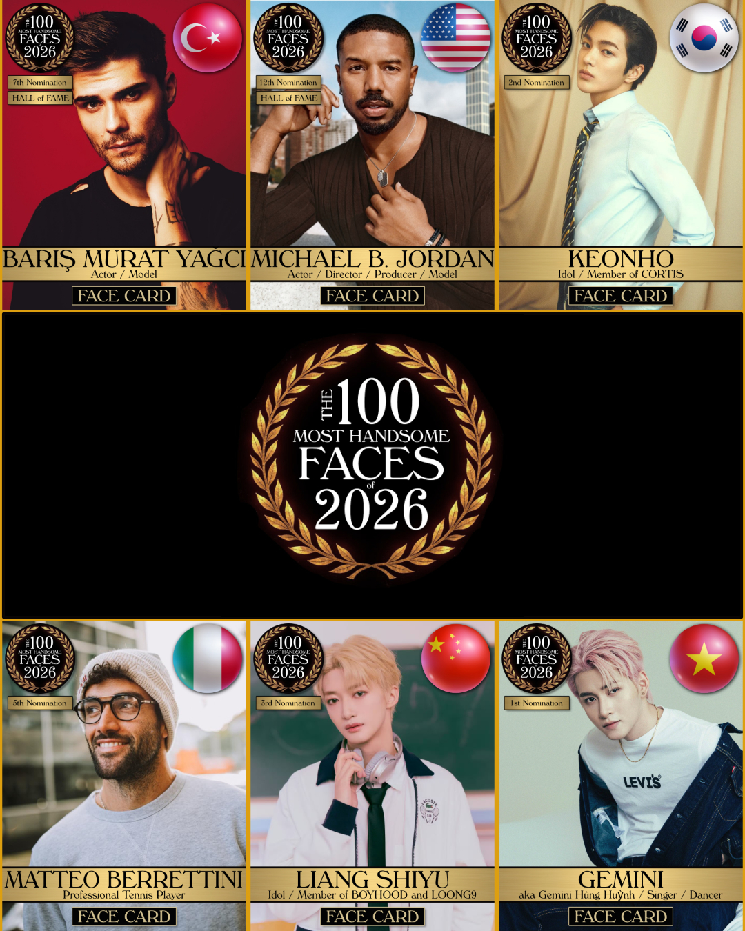 TC Candler công bố đề cử 100 gương mặt đẹp trai nhất thế giới, Hùng Huỳnh lọt top