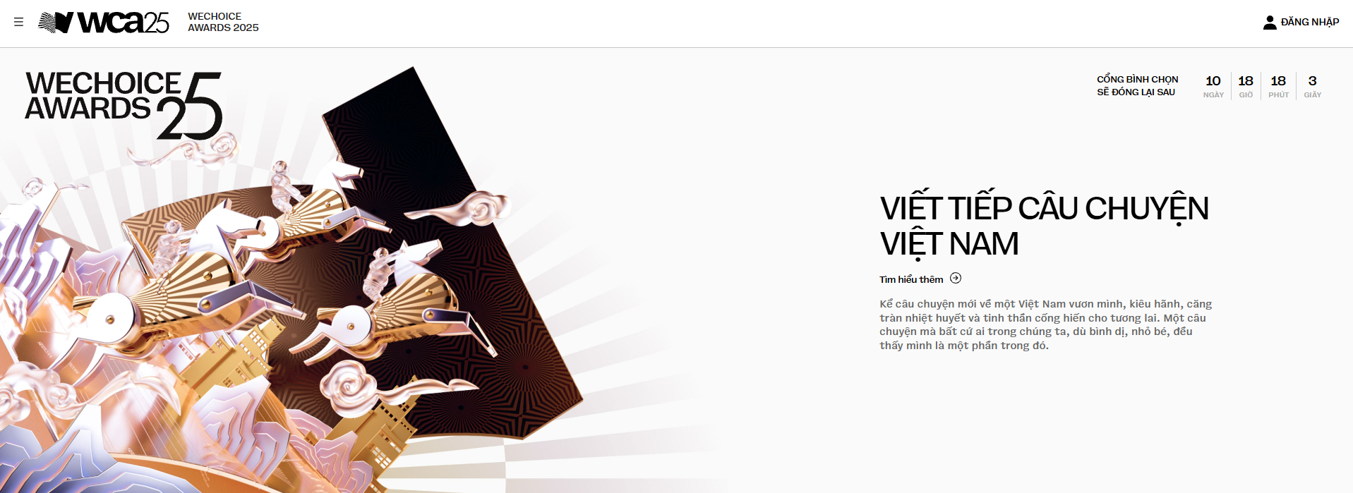 Độc giả click vào ô 