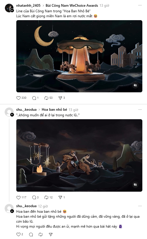 Hoa Ban Nhỏ Bé đang gây chú ý trên MXH (Ảnh chụp màn hình)