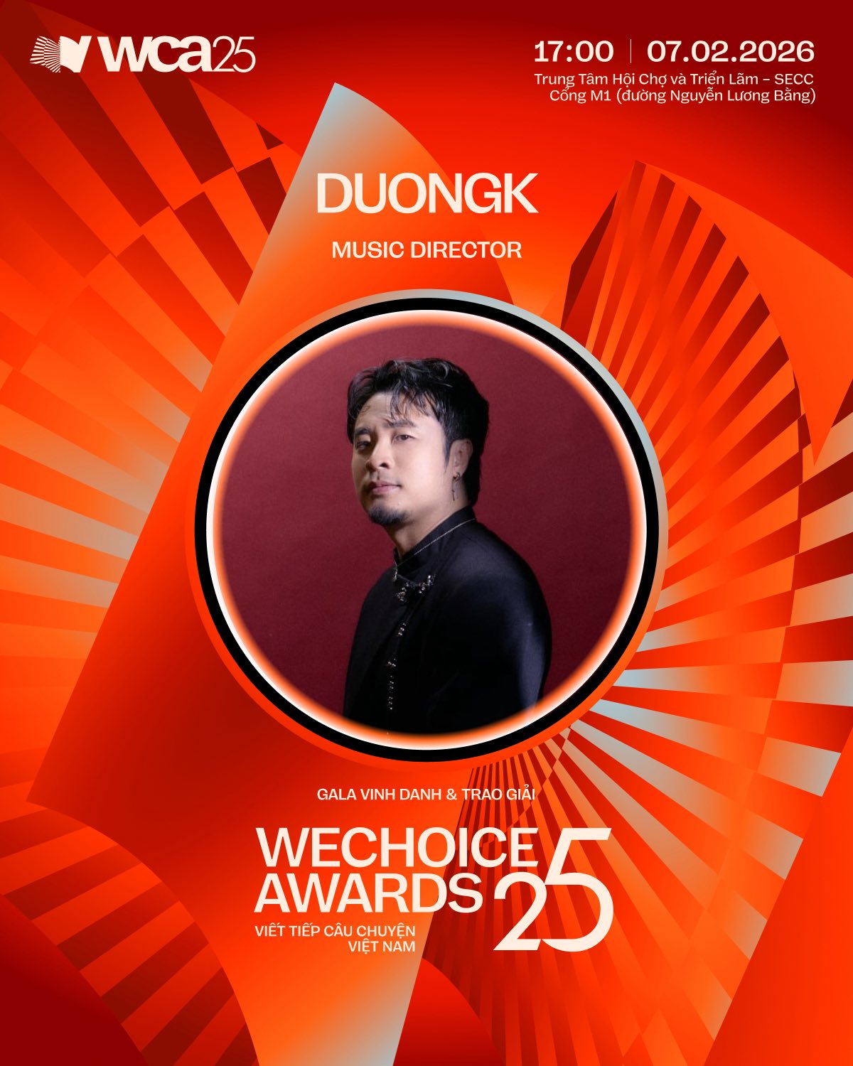 Giám đốc âm nhạc WeChoice Awards 2025 - DuongK
