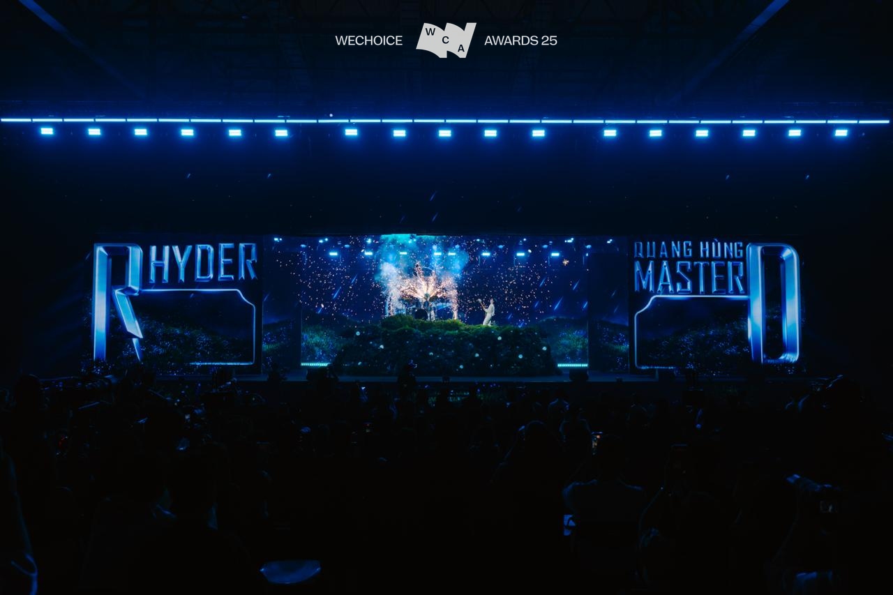 Chưa từng có tiền lệ: RHYDER và Quang Hùng MasterD tạo nên siêu phẩm collab được mong chờ nhất đêm Gala WeChoice Awards 2025