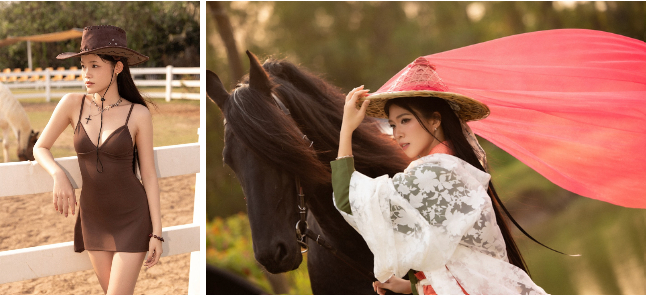   Chụp hình Tết với ngựa đắt khách nhất lúc này.  