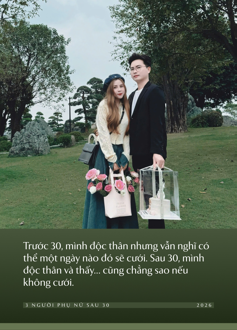 3 người phụ nữ sau 30: Độc thân không phải lúc nào cũng đẹp, hôn nhân không phải lúc nào cũng hoàn hảo, Valentine là 1 ngày bình thường 