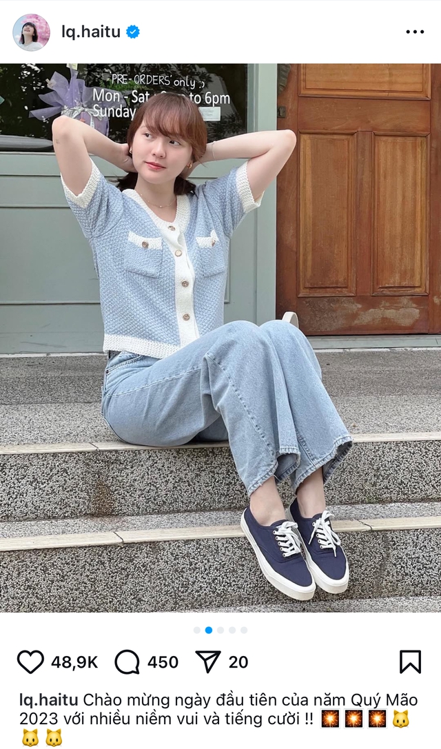 Chuyện gì khiến Hải Tú bị réo gọi đầu năm?