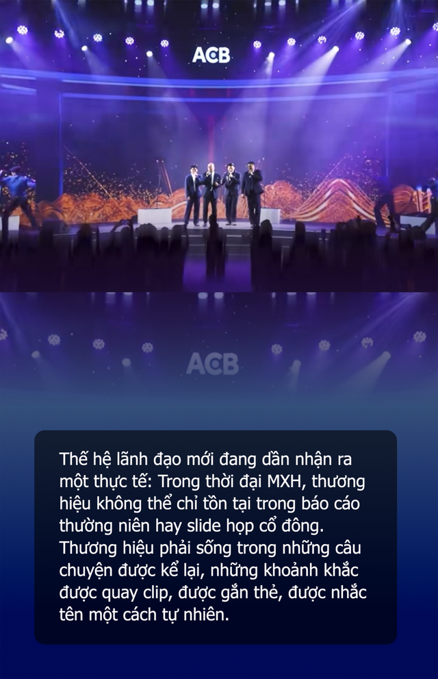 Techcombank đi làm concert Chông Gai, Chủ tịch ACB hết hát lại nhảy, khi các ngân hàng không chỉ đơn giản là