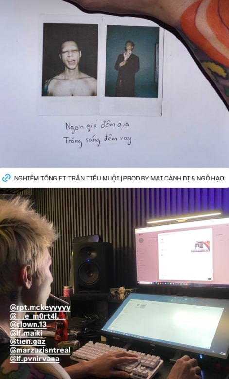 MCK đánh úp nhạc mừng sinh nhật (ảnh cap màn hình)