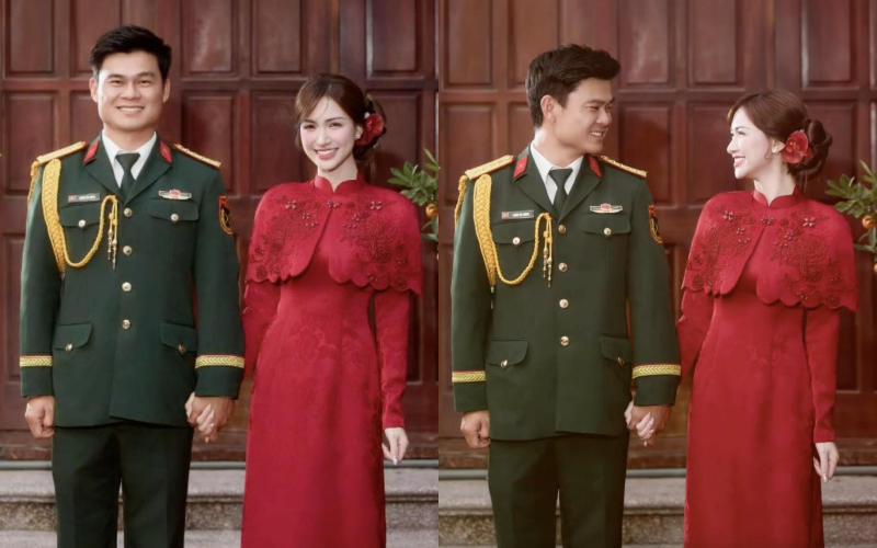 Hoà Minzy và hôn phu Văn Cương