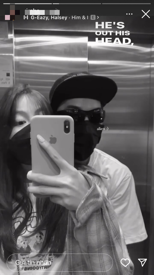 BabyBoo luôn úp úp mở mở chia sẻ về bạn trai, vóc dáng người này y hệt HIEUTHUHAI 