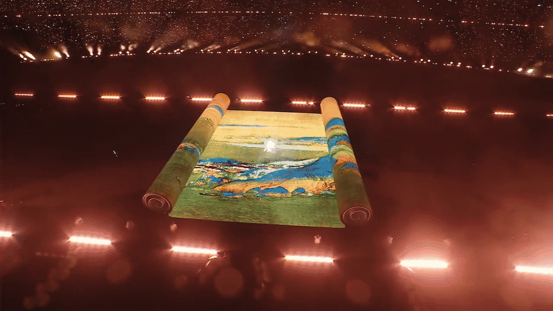 Concert của Trương Nghệ Hưng ở SVĐ Bắc Kinh gây choáng vì quy mô và dàn dựng