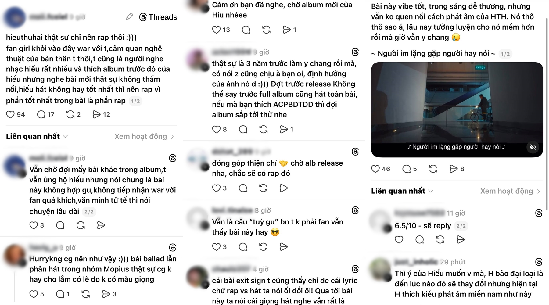 HIEUTHUHAI vẫn loay hoay với giọng hát của mình