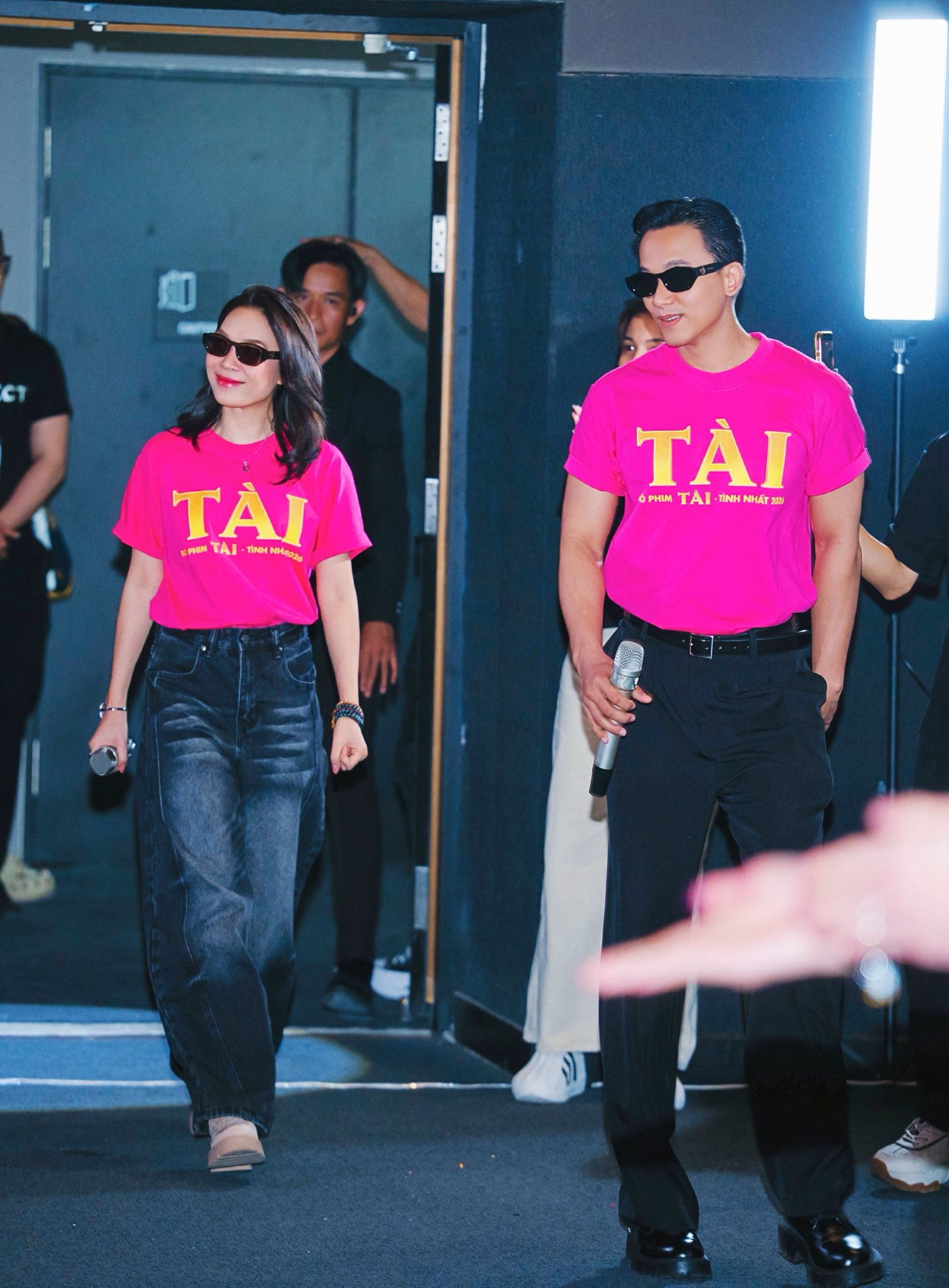 Mỹ Tâm đồng hành cùng Mai Tài Phến trong xuyên suốt chiến dịch quảng bá phim Tài (ảnh: FBNV)