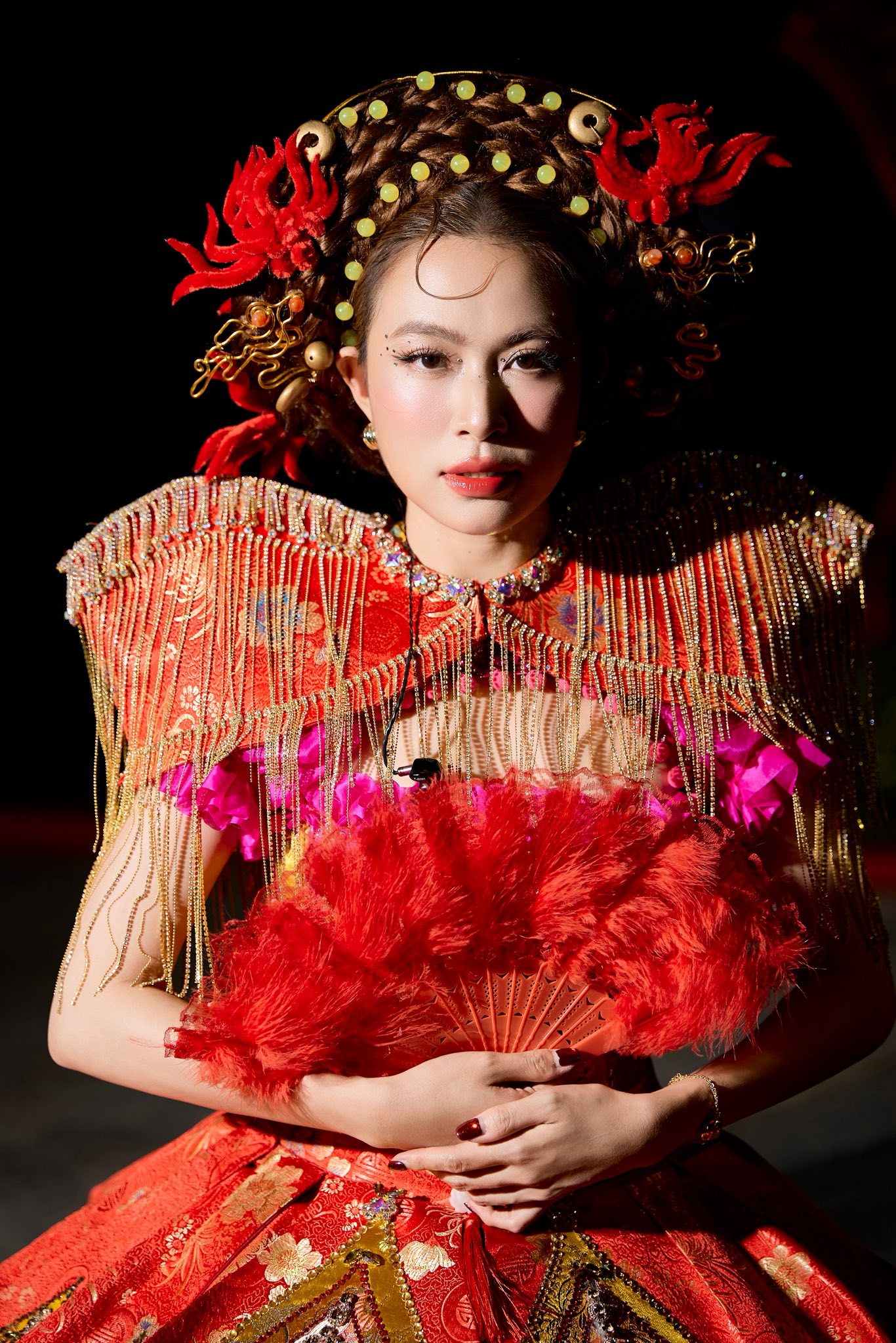 Hoàng Thuỳ Linh coi văn hoá Việt là sứ mệnh cả đời (ảnh: FBNV)