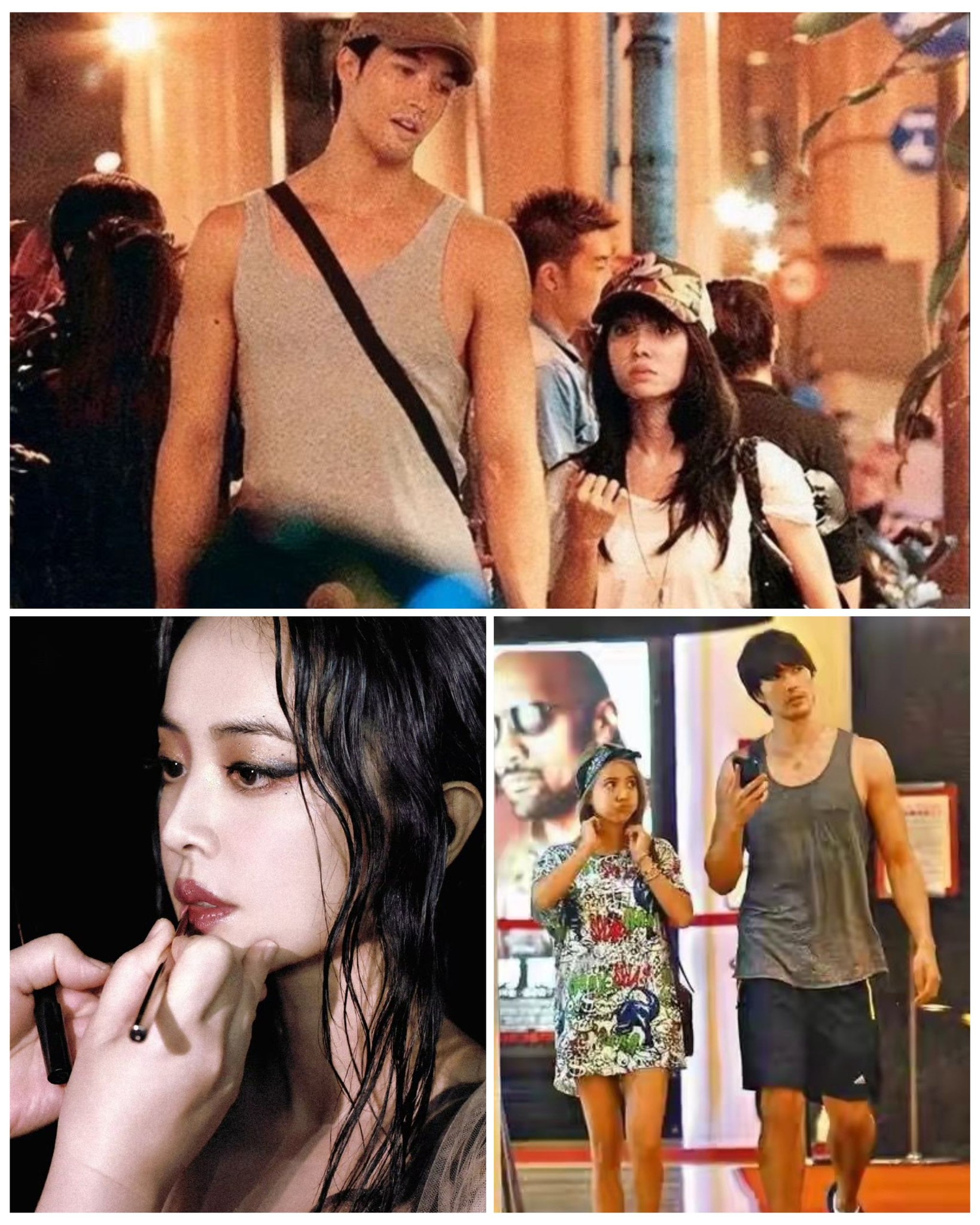 Thái Y Lâm và tình cũ Cẩm Vinh, mối quan hệ của cả hai rạn nứt vì quan điểm khác biệt và chênh lệch danh tiếng (ảnh: Weibo)