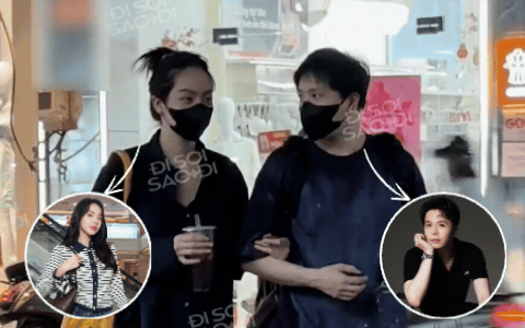 Hoa hậu Thanh Thuỷ tay trong tay Trịnh Thăng Bình đi giữa phố 