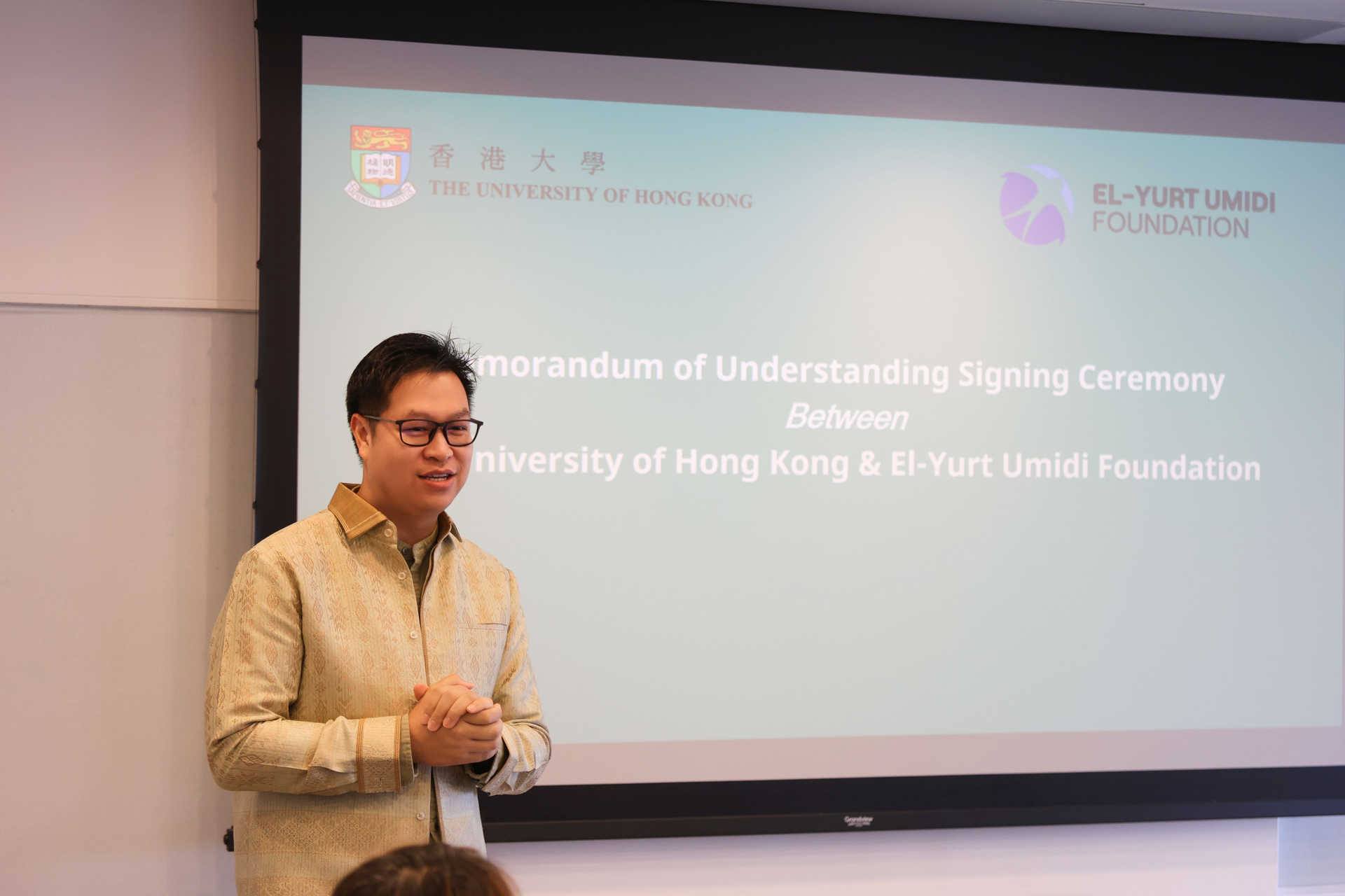 Thạc sĩ  Vũ Hải Trường hiện công tác tại Phòng Tuyển sinh của Đại học Hong Kong.