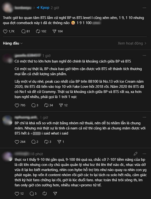 BLACKPINK nhìn BTS comeback mà ái ngại 