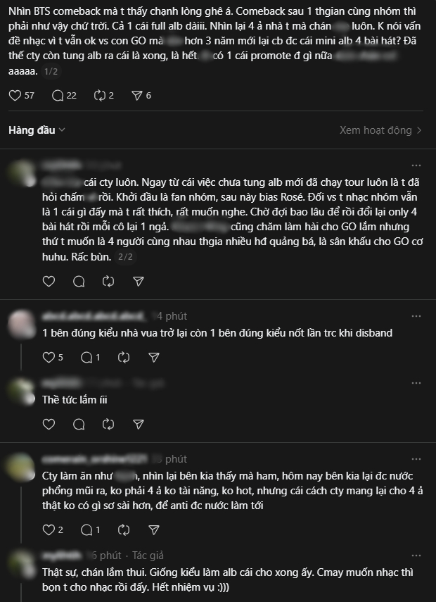 BLACKPINK nhìn BTS comeback mà ái ngại 