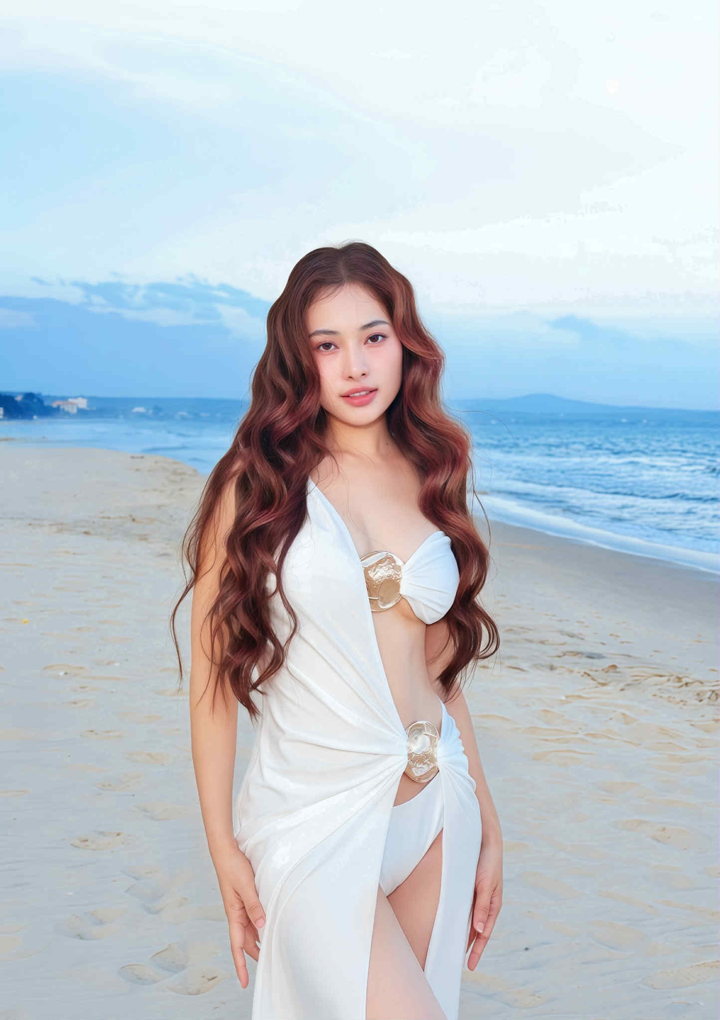 Sara Lưu vẫn giữ gìn nhan sắc xinh đẹp, cô hạn chế hoạt động để chăm sóc gia đình nhỏ 