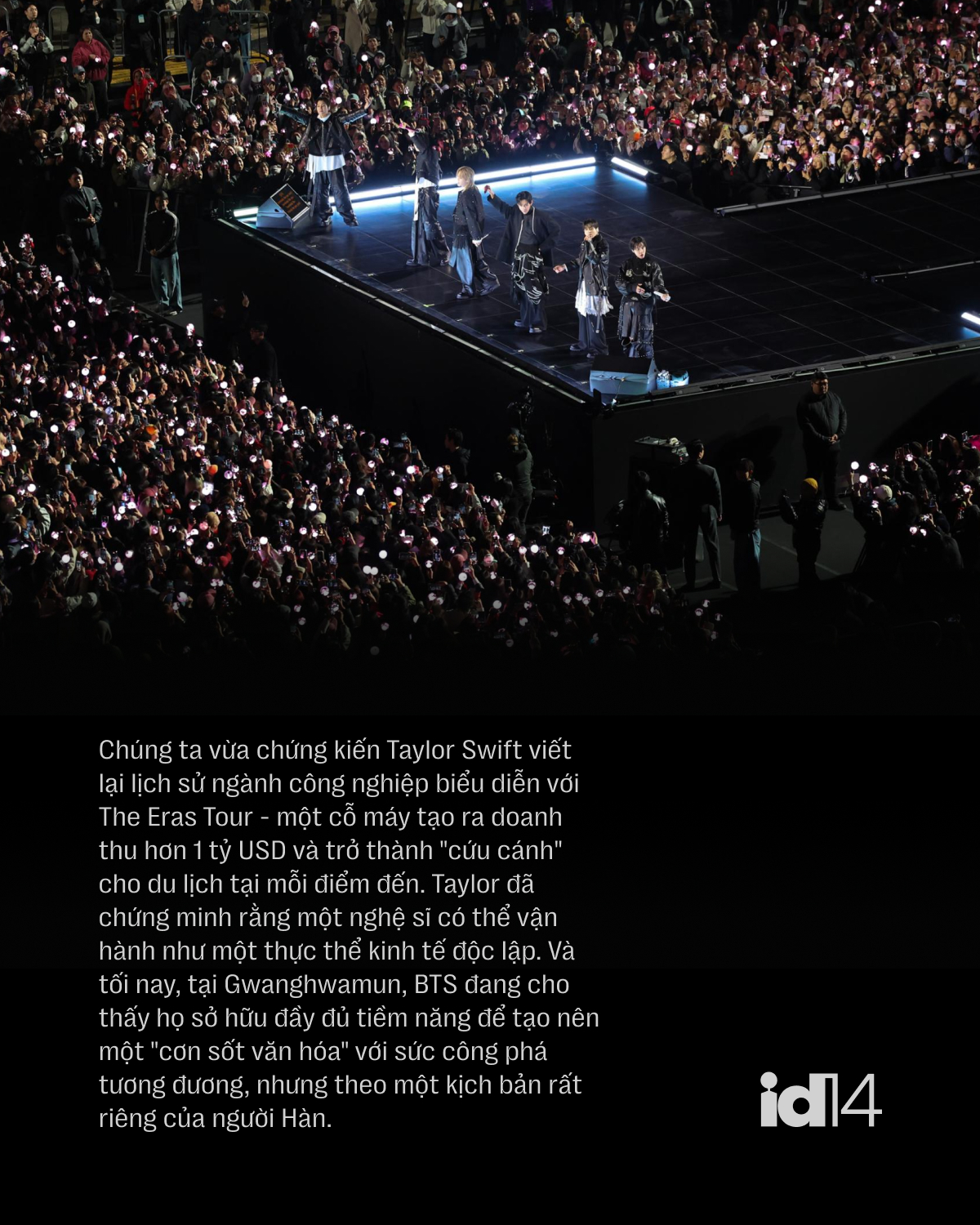 Đêm Gwanghwamun và lằn ranh bất tử: BTS chính thức bước vào ngôi đền của những vị thần